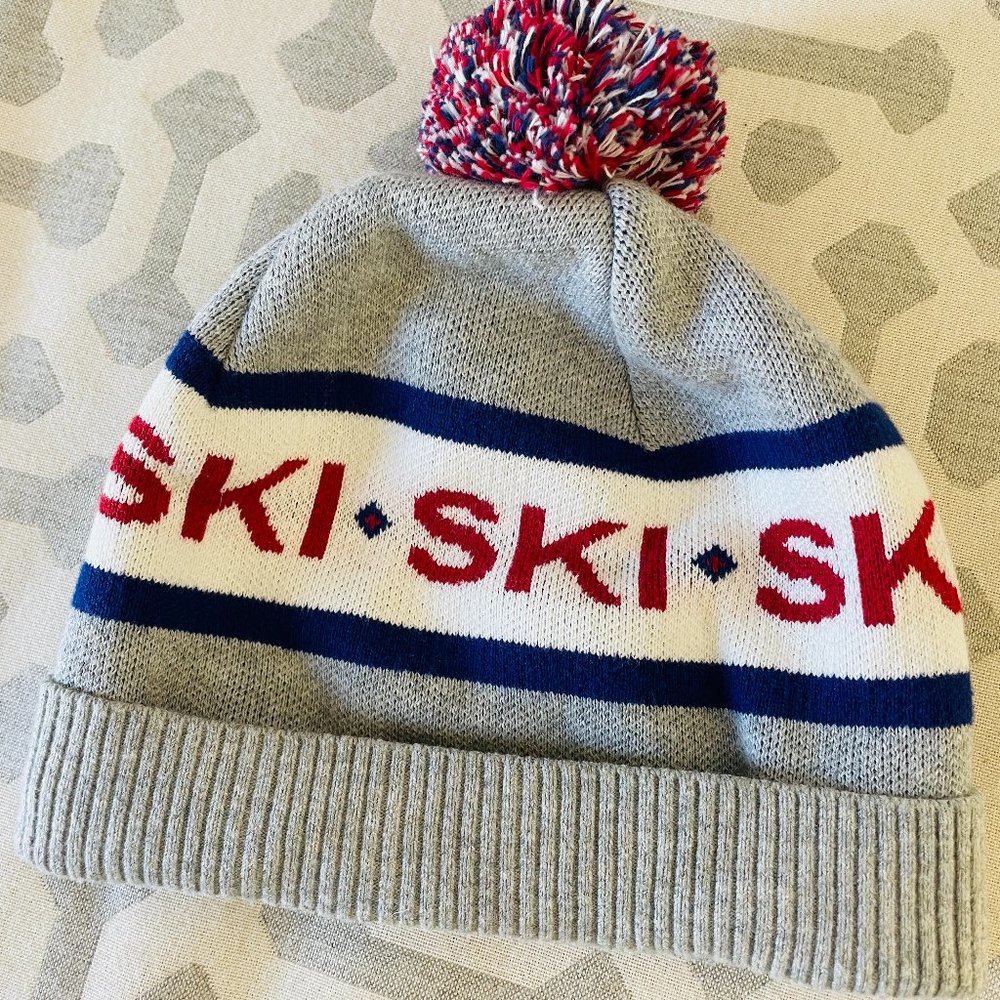 Janie & Jack SKI POM BEANIE 4-5